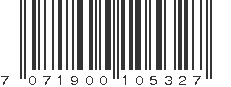 EAN 7071900105327