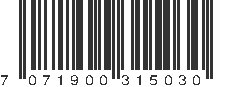 EAN 7071900315030