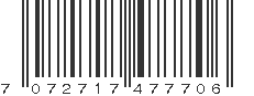 EAN 7072717477706