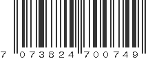 EAN 7073824700749