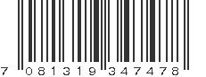 EAN 7081319347478