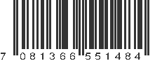 EAN 7081366551484