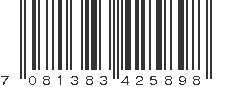 EAN 7081383425898