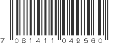 EAN 7081411049560