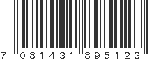 EAN 7081431895123