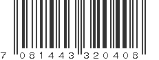 EAN 7081443320408