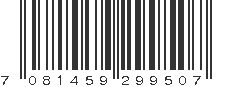 EAN 7081459299507