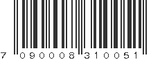 EAN 7090008310051