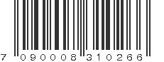 EAN 7090008310266