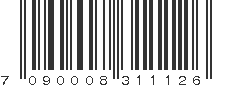 EAN 7090008311126