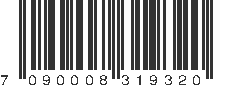 EAN 7090008319320