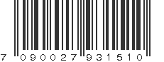 EAN 7090027931510
