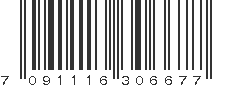 EAN 7091116306677