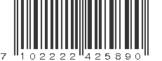 EAN 7102222425890