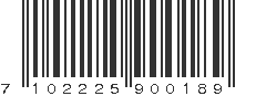 EAN 7102225900189