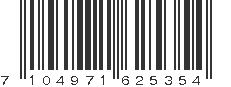 EAN 7104971625354