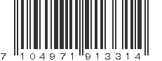 EAN 7104971913314