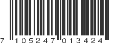EAN 7105247013424