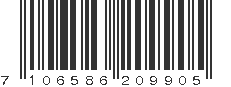EAN 7106586209905