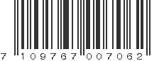 EAN 7109767007062