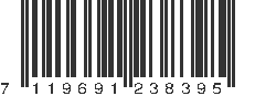 EAN 7119691238395