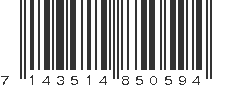 EAN 7143514850594