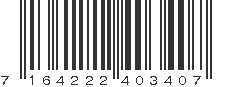 EAN 7164222403407
