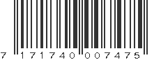 EAN 7171740007475