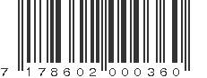 EAN 7178602000360