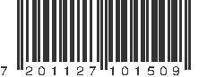 EAN 7201127101509
