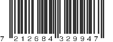 EAN 7212684329947