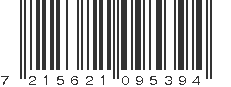 EAN 7215621095394