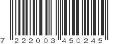 EAN 7222003450245