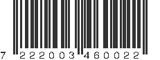 EAN 7222003460022