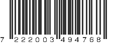 EAN 7222003494768
