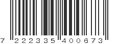 EAN 7222335400673