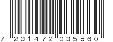 EAN 7231472035860