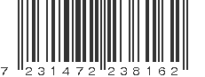 EAN 7231472238162