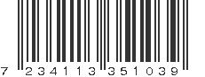 EAN 7234113351039