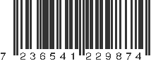 EAN 7236541229874