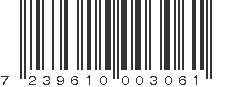 EAN 7239610003061