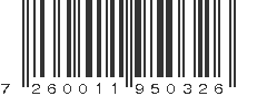 EAN 7260011950326