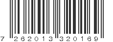 EAN 7262013320169