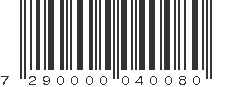 EAN 7290000040080