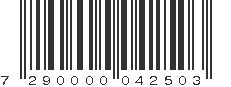 EAN 7290000042503