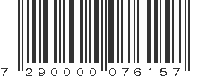 EAN 7290000076157