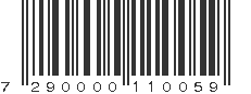 EAN 7290000110059