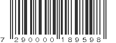 EAN 7290000189598