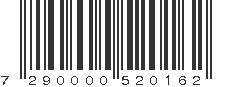 EAN 7290000520162