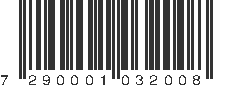 EAN 7290001032008